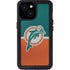 NFL Miami Dolphins Vintage iPhone 15 Waterproof Case